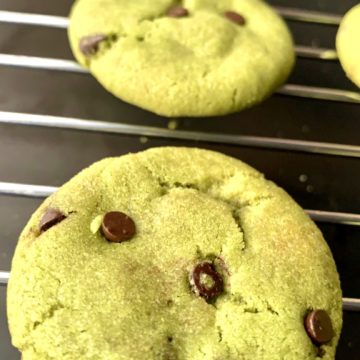 Mint Choco Chips cookies