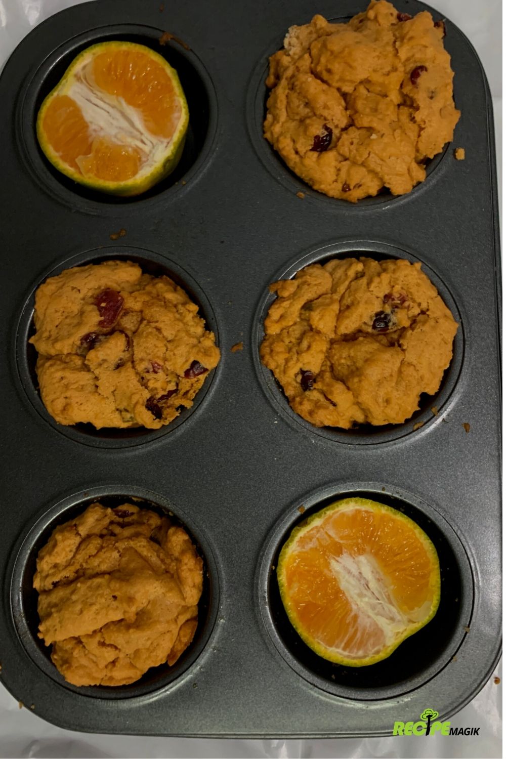 Orange Cranberry Muffins 