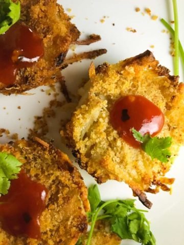 Baked Mini Parmesan Hash Brown Cups