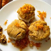 Carrot Cake Whoopie Pies with Cream Cheese filling