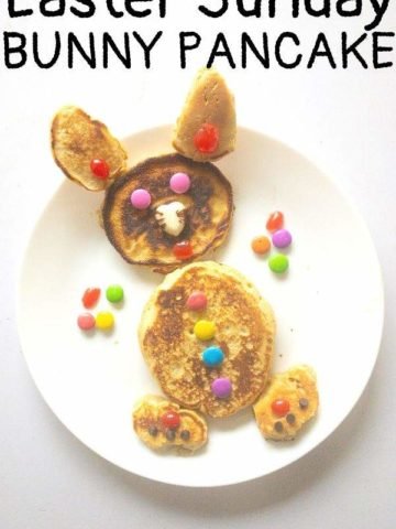 Easter Bunny Pancakes
