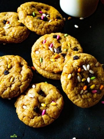 Cake Batter Funfetti Chocolate Chip Cookies