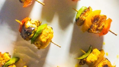 Grilled Tofu Kabobs