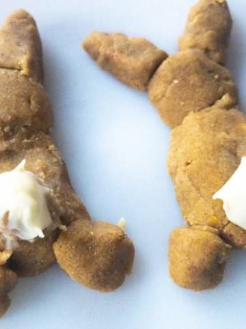 Peanut Butter Easter Bunny Cookies