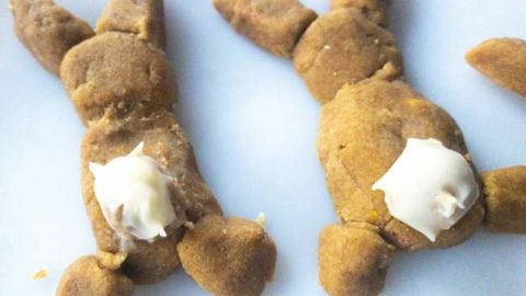 Peanut Butter Easter Bunny Cookies