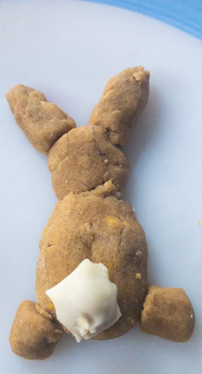 Peanut Butter Easter Bunny Cookies