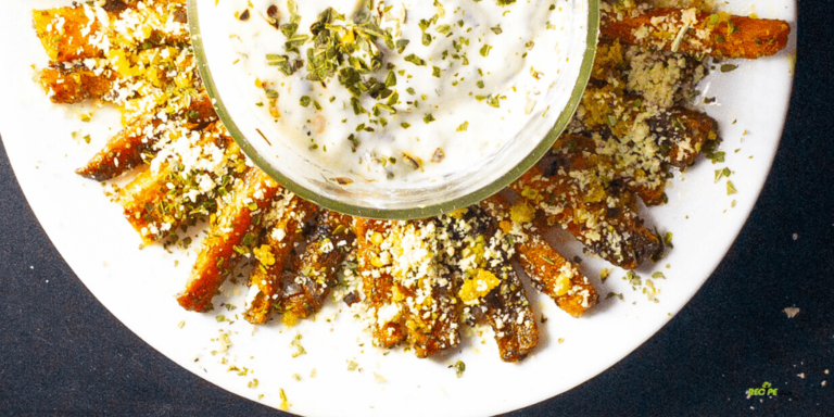 Tasty Garlic Parmesan Carrot Fries