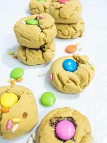 Soft Easter Thumbprint Cookies