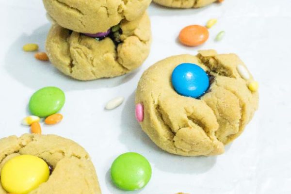 Soft Easter Thumbprint Cookies