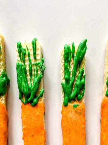 Carrot Wafer Cookies