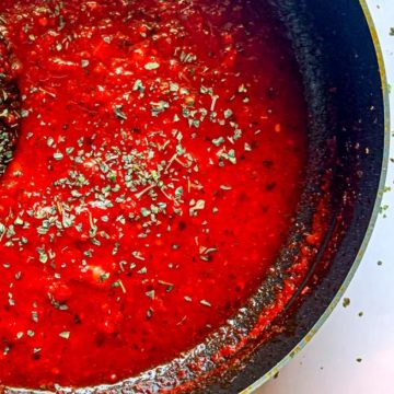 Thick Homemade Pizza Sauce