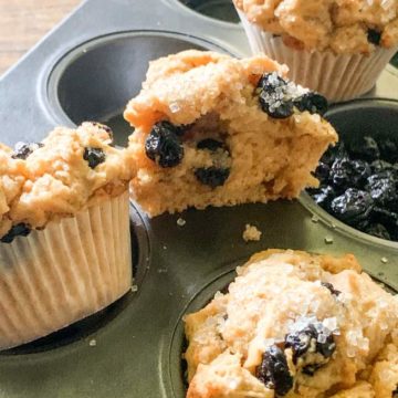 Classic Southern Blueberry Muffins