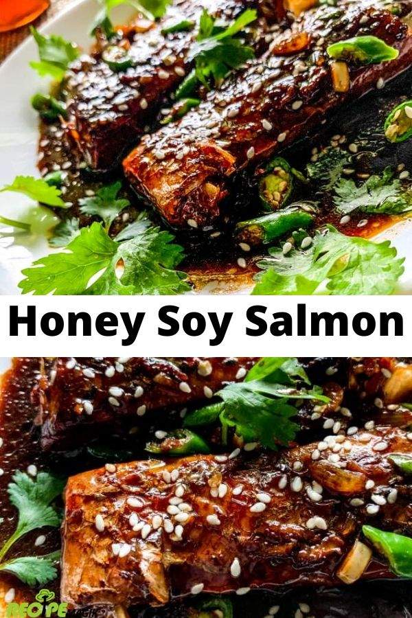 easy honey soy salmon