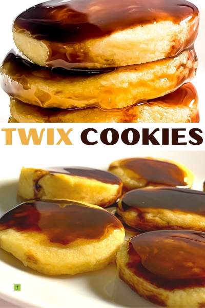 Homemade Twix Cookies 