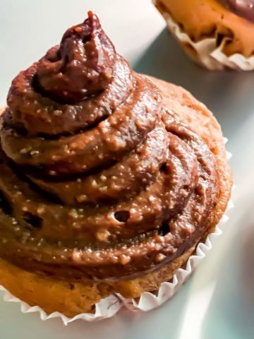 Chocolate Cupcake with Chocolate Cream Cheese Frosting