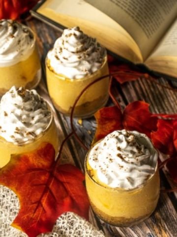 No Bake Layred Pumpkin Pie Cheesecake