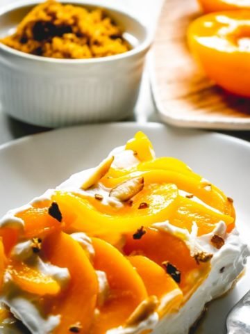 Peach Pie Lasagna