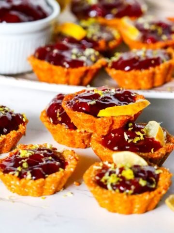 strawberry lemon tart