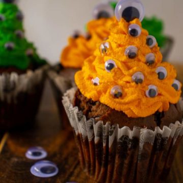 Monster eye Cupcakes