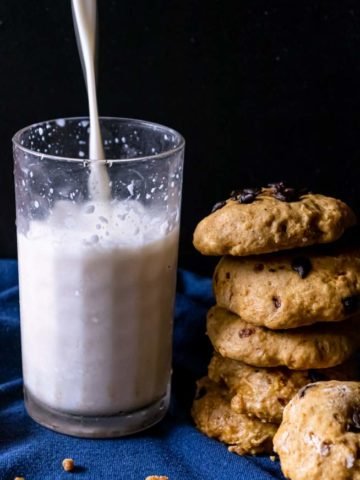 Soft Pumpkin Chocolate Chip Cookies