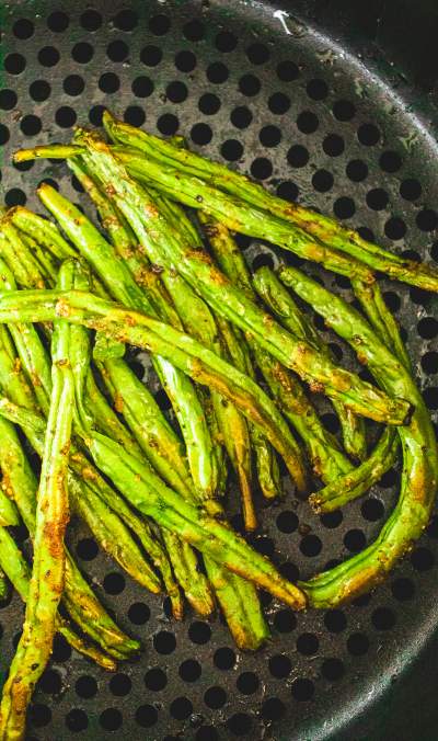 Crispy Fried Green Beans in Air-Fryer 