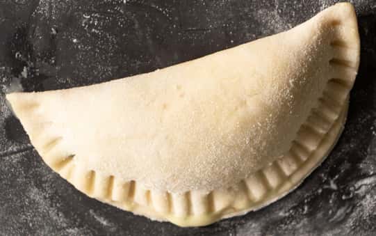Empanada rolled and kept 