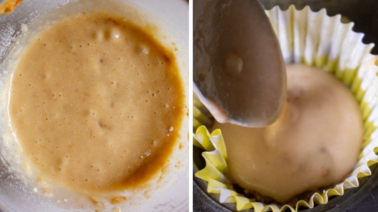collage of step for Mini Peanut Butter Cheesecakes with Chocolate Ganache