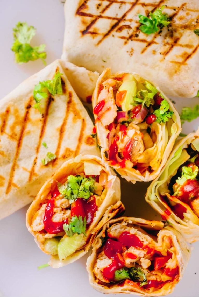 Grilled Buffalo Chicken Wraps RecipeMagik