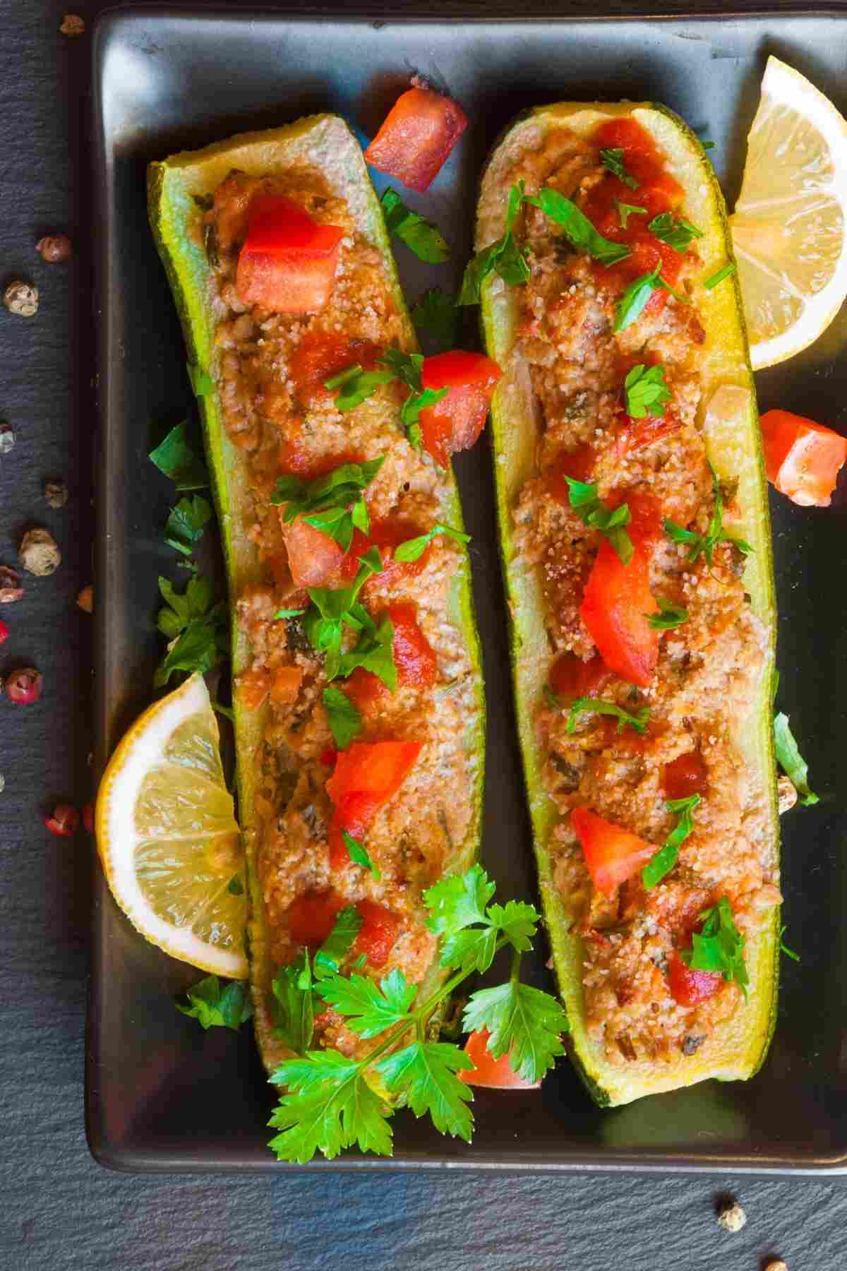 healthy zucchini boats