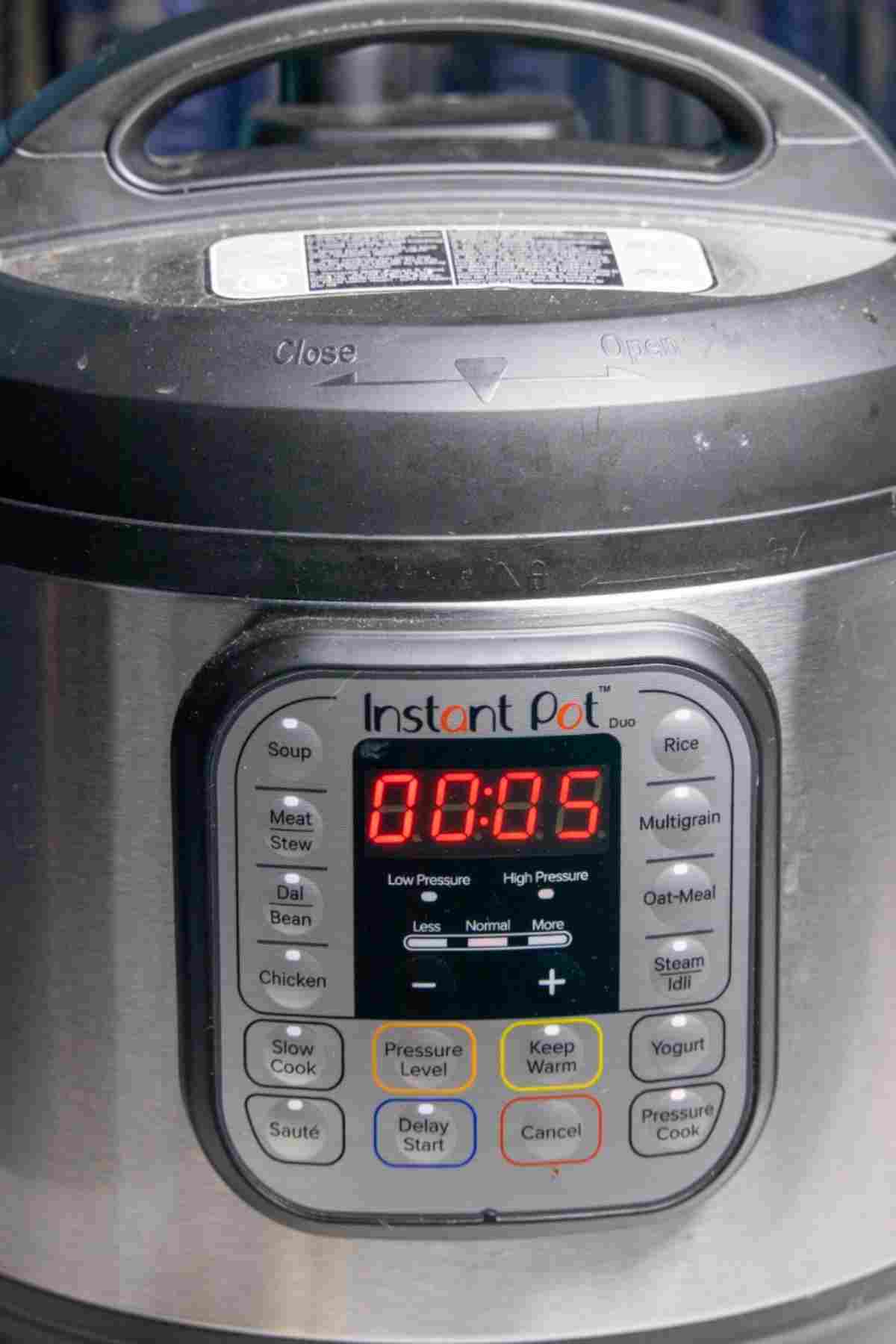 cooking in instant pot