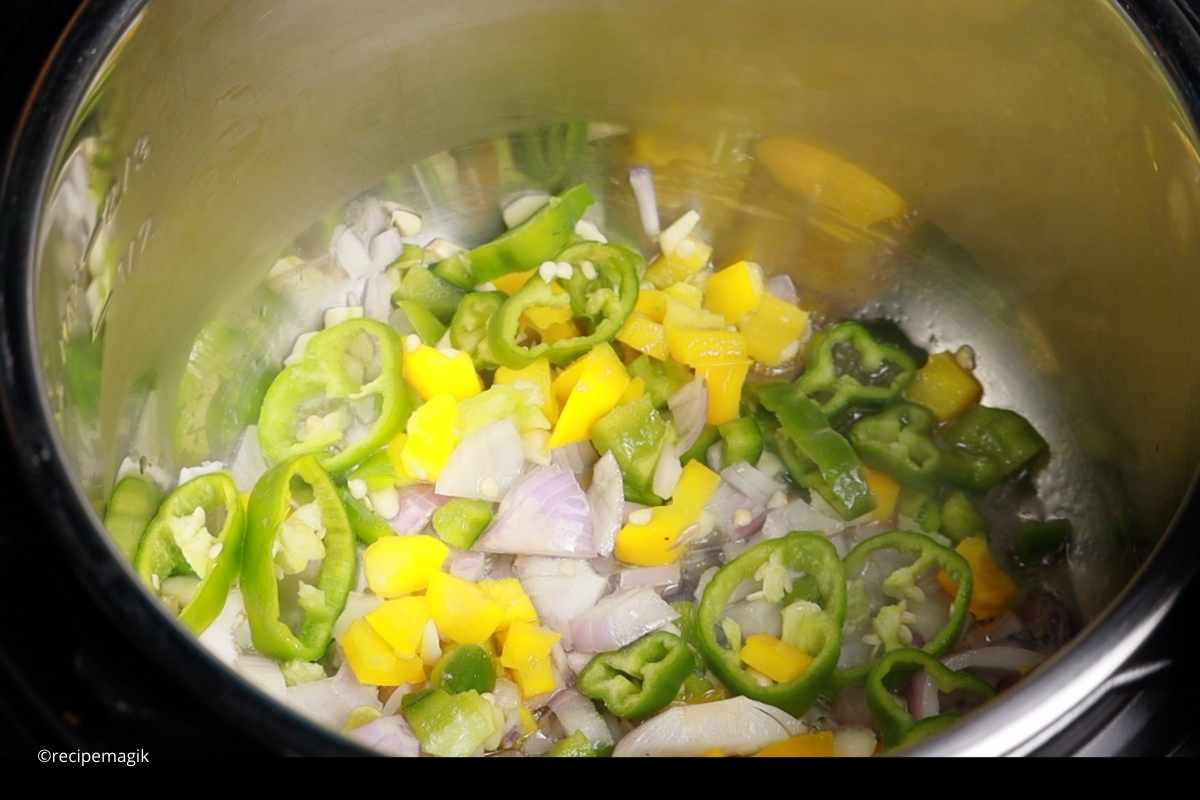 sauteed veggies in instant pot
