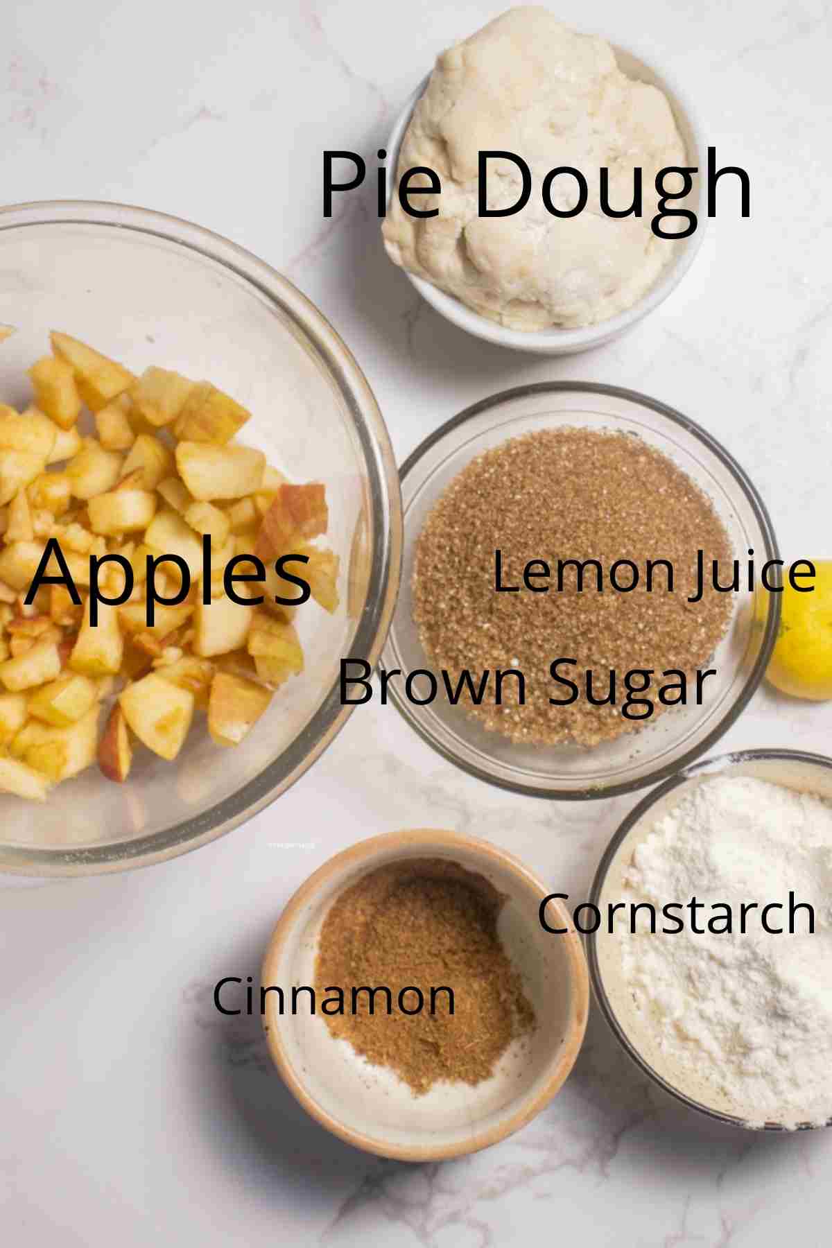 Apple Hand Pies in Air Fryer ingredients