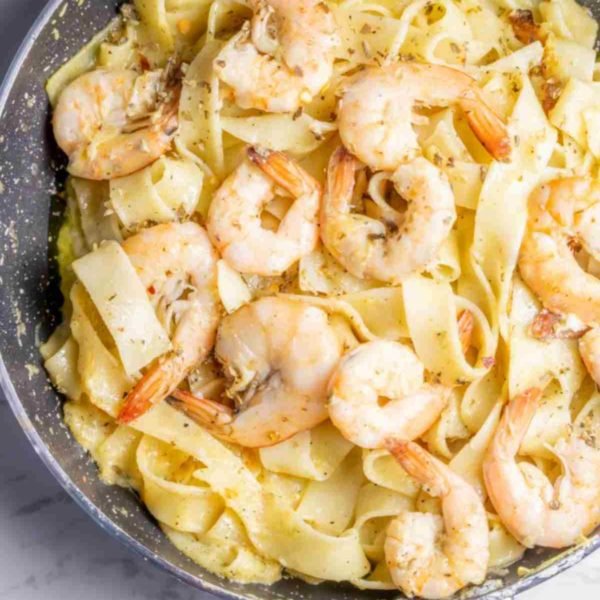 Creamy & Rich Shrimp Alfredo With Cream Cheese RecipeMagik