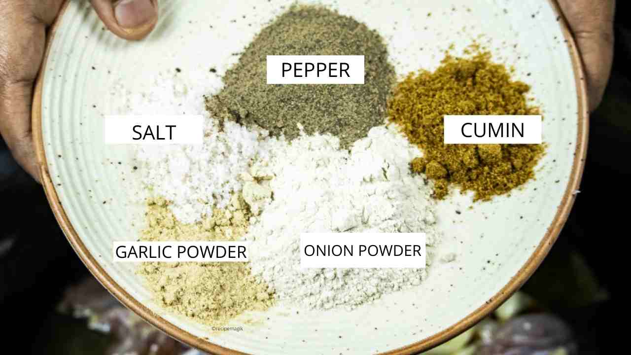 adding spices