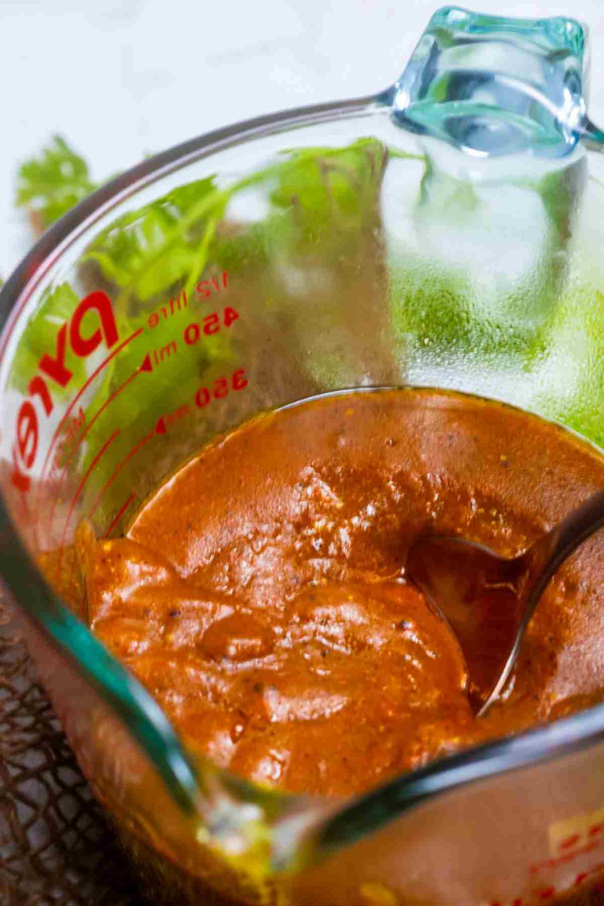 red enchilada sauce homemade