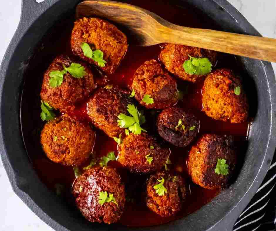 Vegan Chickpea Meatballs