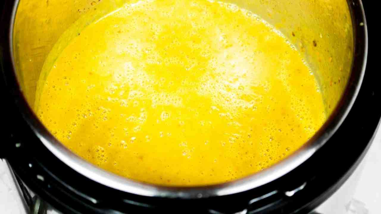 Sweet Potato Soup in instant pot