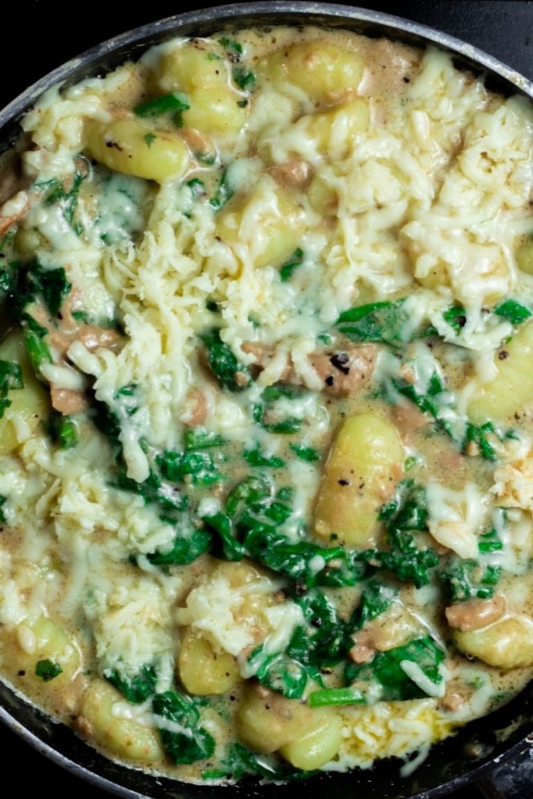 Cheesy Sausage Gnocchi In One Pan RecipeMagik