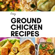 ground chicken recipes