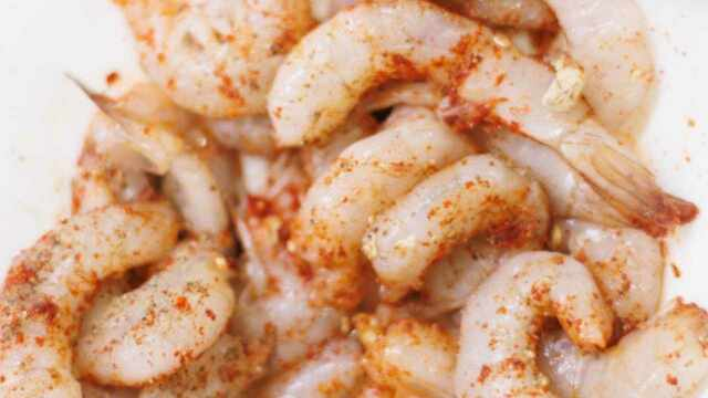 marinated shrimp