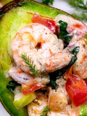 Shrimp Stuffed Avocado