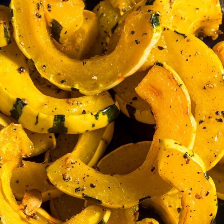 Baked Delicata Squash Rings RecipeMagik