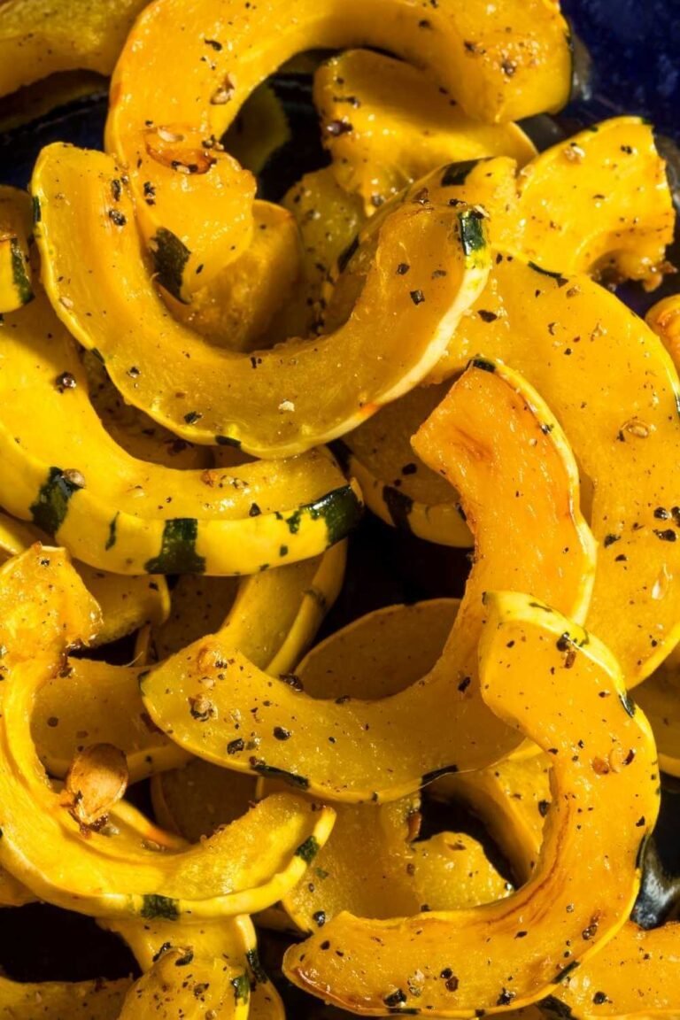 Baked Delicata Squash Rings RecipeMagik