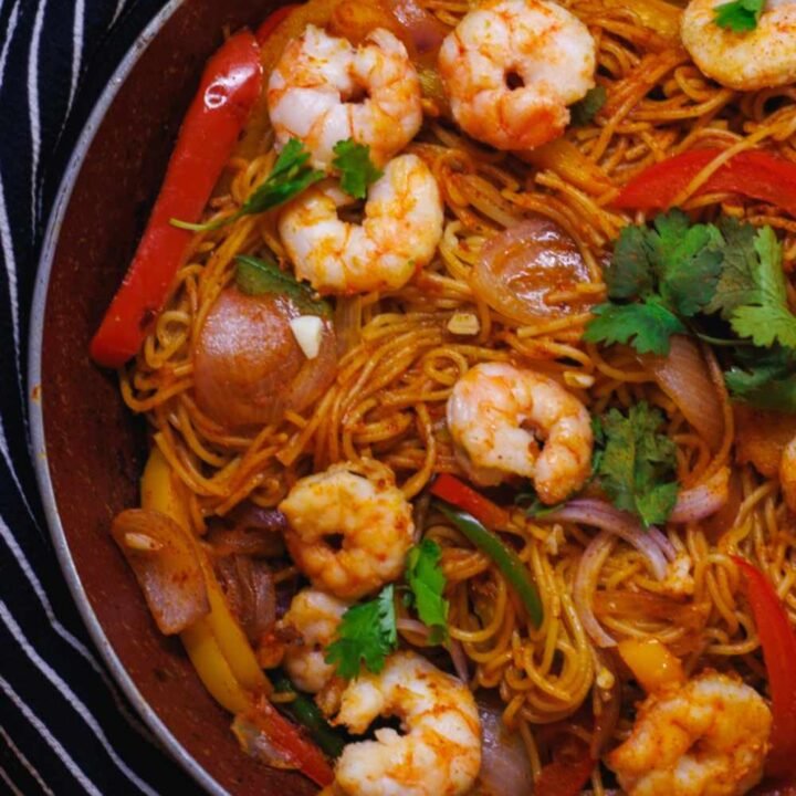 one pot shrimp fajita pasta