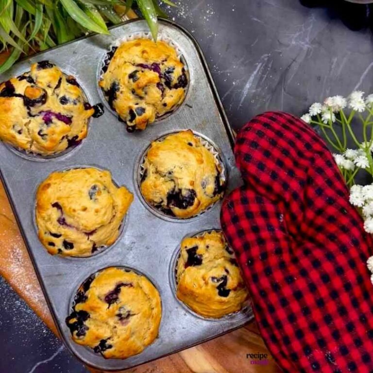 (10 Min) Healthy Blueberry Muffins High Protein GF RecipeMagik
