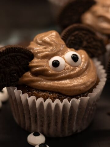 bat oreo cupcakes