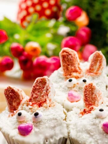 Easter Bunny Cupcakes