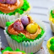 Easter Nest Cupcakes
