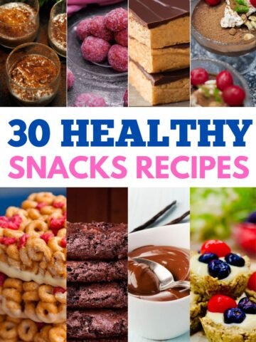 Healthy Snacks Recipes