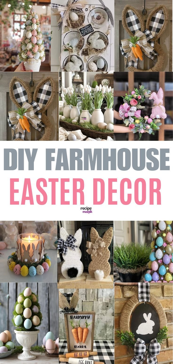 DIY FARMHOUSE EASTER DECOR